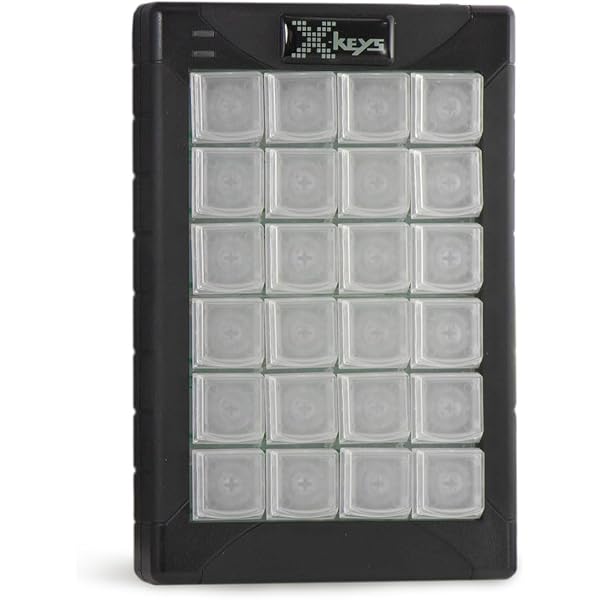 Amazon.com: X-keys Programmable Keypads and Keyboards (24 Key, XK